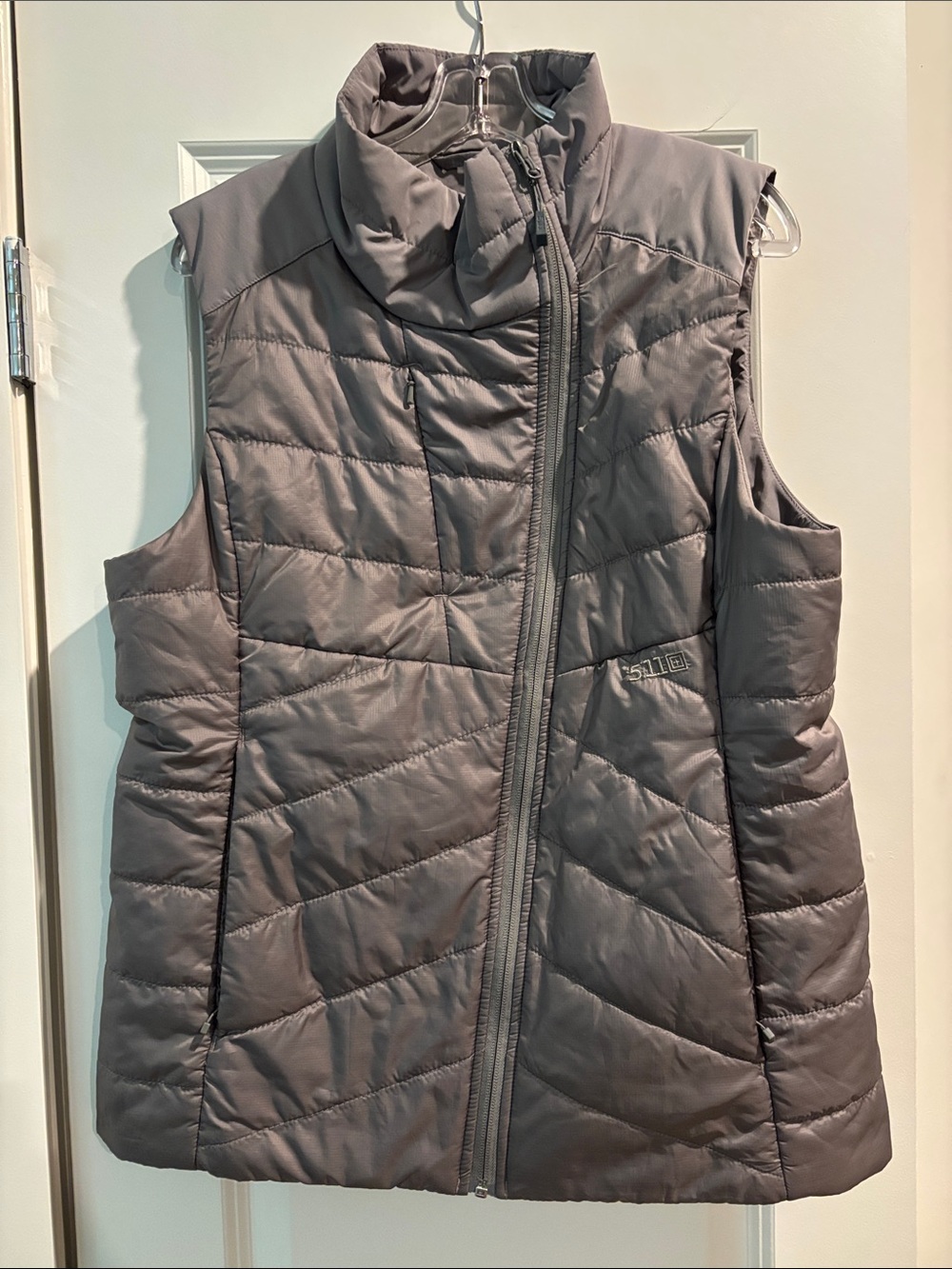 5.11 Tactical Women's Quilted Vest in Gray